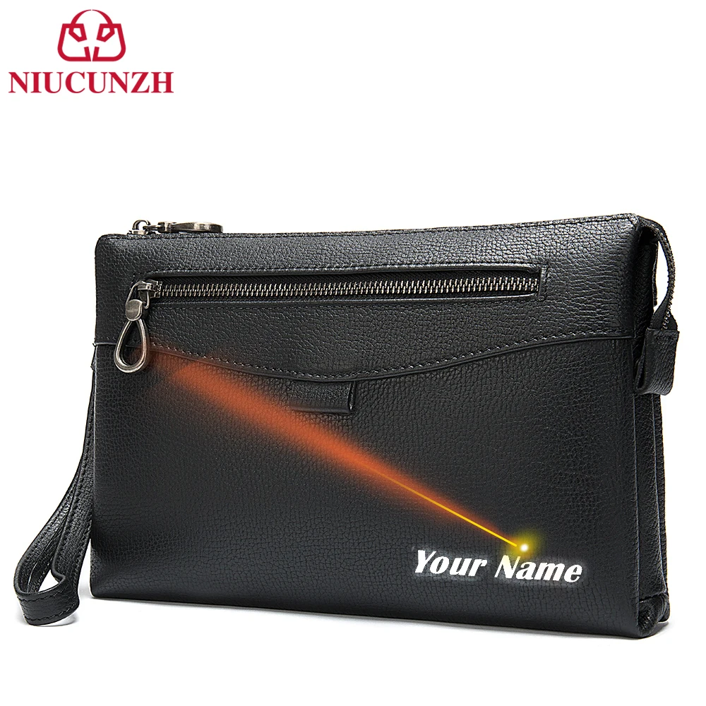 NIUCUNZH Men’s Wrist Bag For Men Luxury Clutch Male Fashion Genuine Leather Handbags Money Pocket Wallet Long Business 8986
NIUCUNZH Men’s Wrist Bag For Men Luxury Clutch Male Fashion Genuine Leather Handbags Money Pocket Wallet Long Business 8986