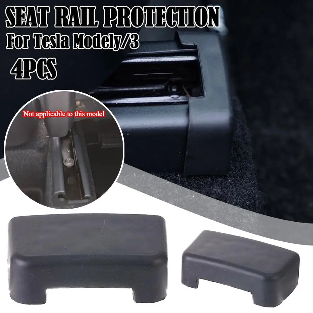 Set of 4 Soft Rubber Plug Protectors for Rear Seat Slide Rails - Interior Protection Accessories for Tesla MODEL Y Q9K0
Set of 4 Soft Rubber Plug Protectors for Rear Seat Slide Rails - Interior Protection Accessories for Tesla MODEL Y Q9K0