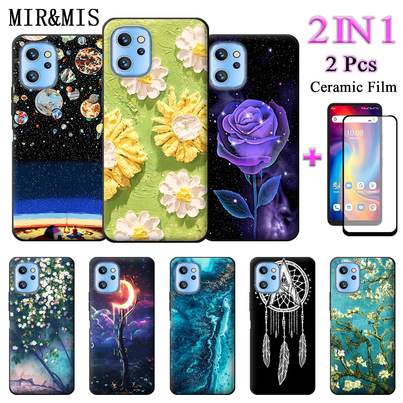2 IN 1 For Umidigi A13 A13S A13 Pro Painted Soft Silicone TPU Case With Two Piece Ceramic Film 
2 IN 1 For Umidigi A13 A13S A13 Pro Painted Soft Silicone TPU Case With Two Piece Ceramic Film