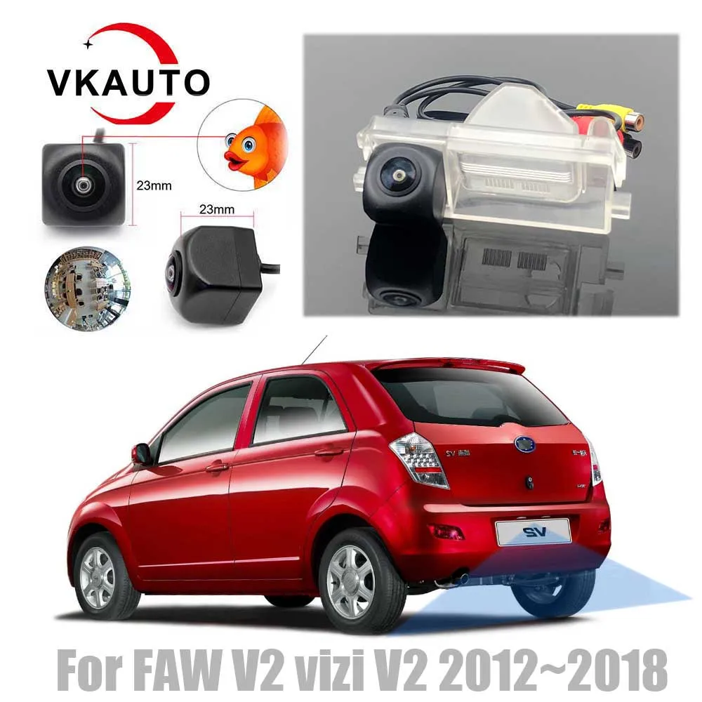 Камера заднего вида VKAUTO «рыбий глаз» для FAW V2 vizi V2 2012 ~ 2018 CCD HD камера ночного видения реверсивная резервная парковочная камера монитор
Камера заднего вида VKAUTO «рыбий глаз» для FAW V2 vizi V2 2012 ~ 2018 CCD HD камера ночного видения реверсивная резервная парковочная камера монитор