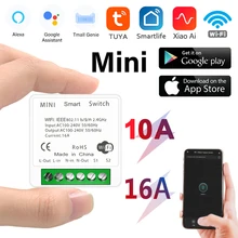 Tuya WiFi Bluetooth compatible DIY Switch 2 Way Control Smart Home Automation Module Works with Alexa Google Home Smart Life
Tuya WiFi Bluetooth compatible DIY Switch 2 Way Control Smart Home Automation Module Works with Alexa Google Home Smart Life