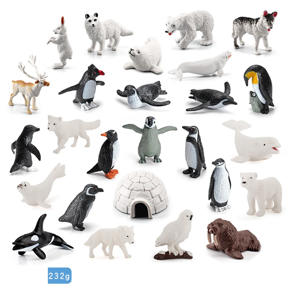 Polar Bear Animal Model 26pcs Accessories Animal Animals Arctic Decor Figures Model PVC Penguin Simulation Tools
Polar Bear Animal Model 26pcs Accessories Animal Animals Arctic Decor Figures Model PVC Penguin Simulation Tools
