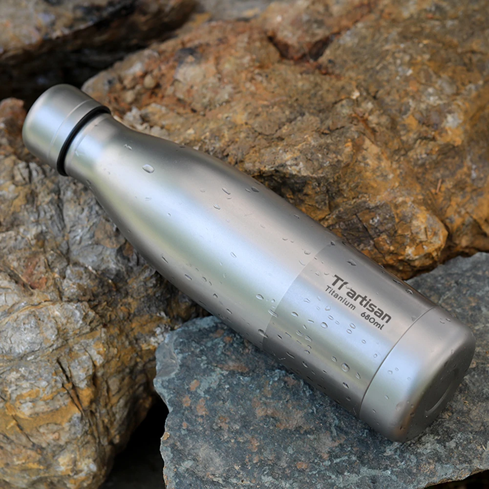 23oz 680ml Titanium Water Bottle Sports Bottle Home Drinkware For Bicycle Outdoor Camping Hiking Supplies Leakproof Bottle
23oz 680ml Titanium Water Bottle Sports Bottle Home Drinkware For Bicycle Outdoor Camping Hiking Supplies Leakproof Bottle