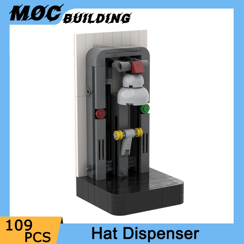 MOC Space Movie Game Scene Hat Dispenser Mechanical Device Model Building Blocks DIY Assemble Bricks Collection Toys Xmas Gifts
MOC Space Movie Game Scene Hat Dispenser Mechanical Device Model Building Blocks DIY Assemble Bricks Collection Toys Xmas Gifts