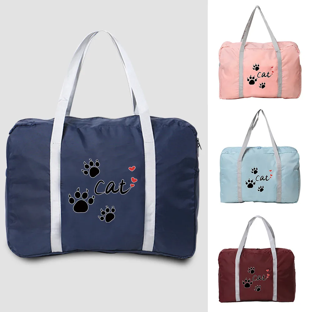 Luggage Bag Handbag Women Travel Camping Large Capacity Organizer Footprints Series Foldable Nylon Accessories Bags Duffle Pack
Luggage Bag Handbag Women Travel Camping Large Capacity Organizer Footprints Series Foldable Nylon Accessories Bags Duffle Pack