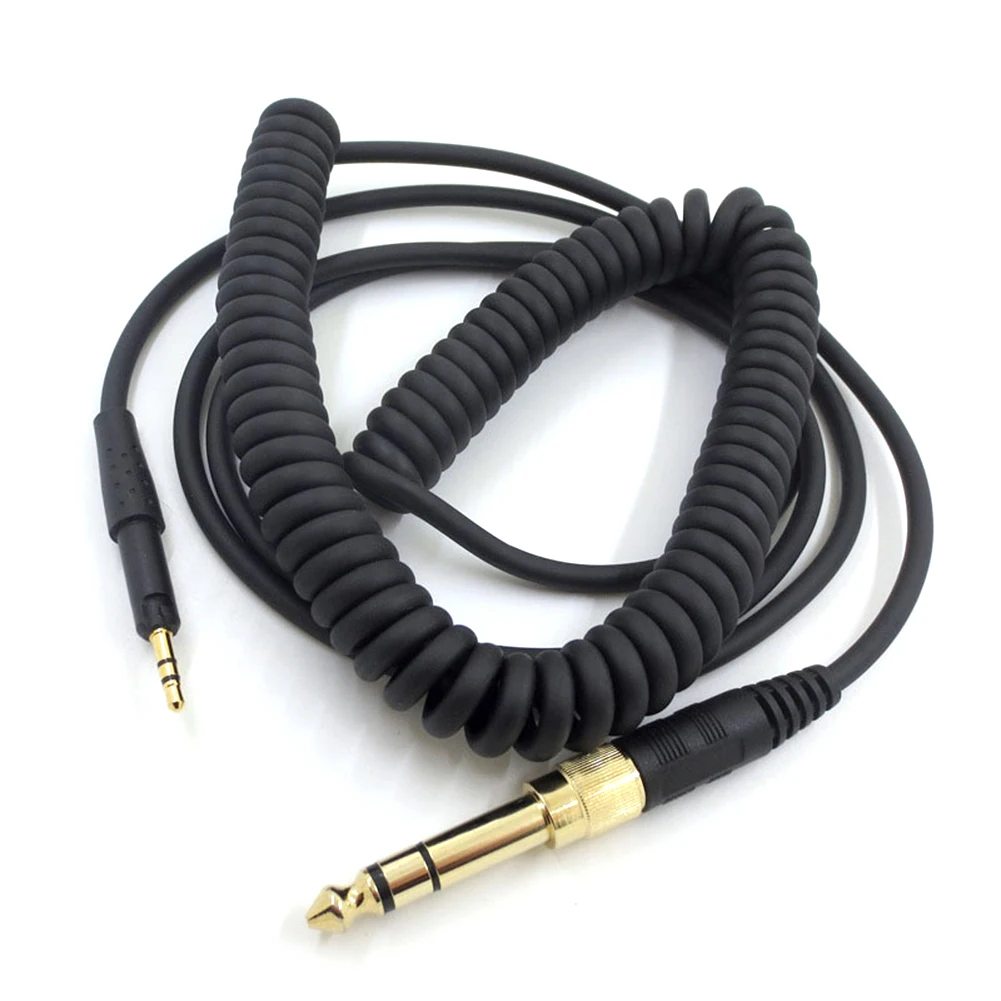 Replacement Headphone Spring Cable Headset Audio Cord for SENNHEISER HD6 HD7 HD8 HD515 HD518 HD558 HD598 HD549 HD569 HD579 Replacement Headphone Spring Cable Headset Audio Cord for SENNHEISER HD6 HD7 HD8 HD515 HD518 HD558 HD598 HD549 HD569 HD579