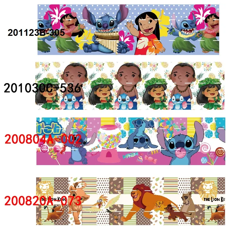 (50yards) Disney Stitch Cartoon Grosgrain Ribbon 25mm Printed for DIY Kids Hairbows Sewing Accessories Materials
(50yards) Disney Stitch Cartoon Grosgrain Ribbon 25mm Printed for DIY Kids Hairbows Sewing Accessories Materials