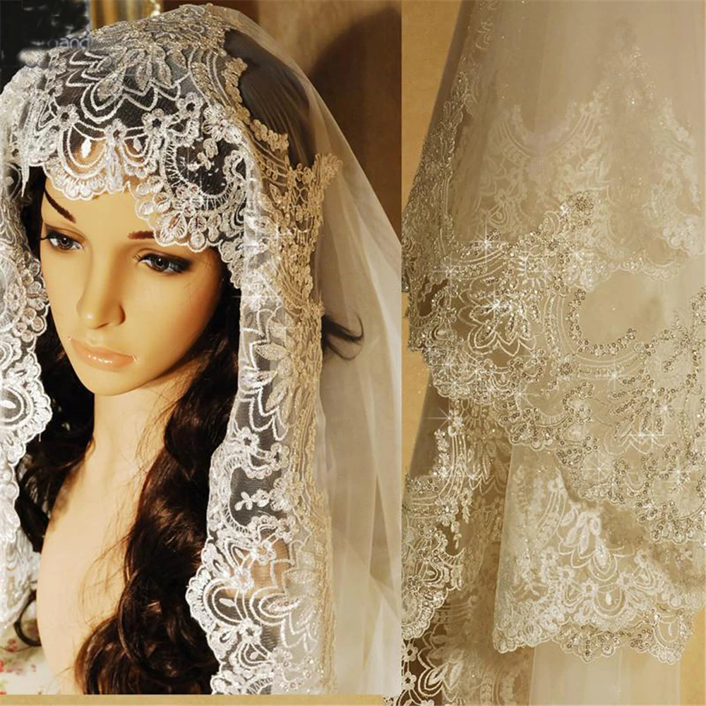 Lace Appliques Edge Cathedral Length Sequin Bridal Veil Long Wedding Veil Chic Shiny Bridal Veil Wedding Accessories 2024
Lace Appliques Edge Cathedral Length Sequin Bridal Veil Long Wedding Veil Chic Shiny Bridal Veil Wedding Accessories 2024