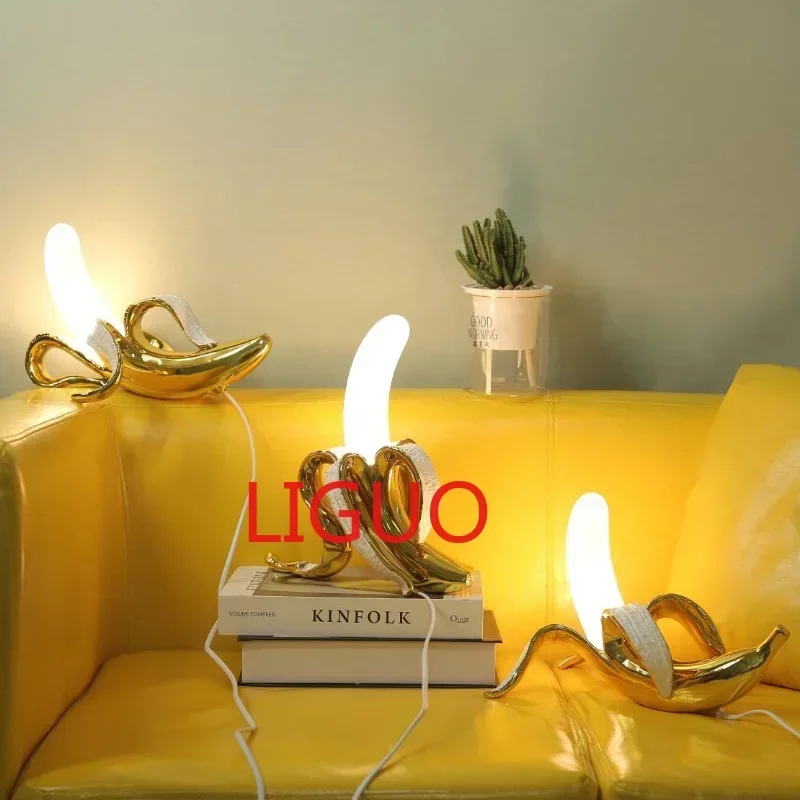 Table Lamp Italy Banana Desk Lamp Night Lights Led Bedroom Bedside lamp Living Room Glass Modern Home Decor Lighting Fixtures
Table Lamp Italy Banana Desk Lamp Night Lights Led Bedroom Bedside lamp Living Room Glass Modern Home Decor Lighting Fixtures