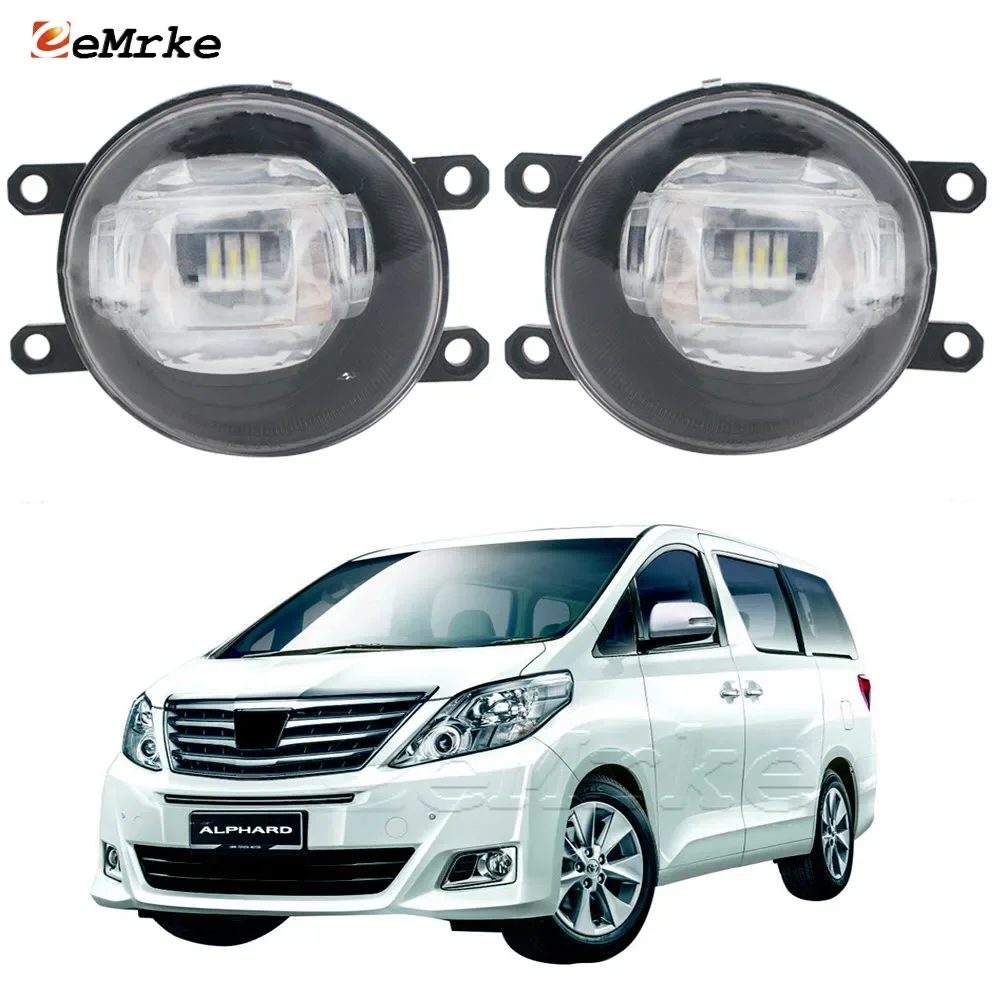 Светодиодная противотуманная лампа дневные ходовые огни для Toyota Alphard H20 2011-2015 с объективом проектора H11 Замена завода 812200W050,812100W050
Светодиодная противотуманная лампа дневные ходовые огни для Toyota Alphard H20 2011-2015 с объективом проектора H11 Замена завода 812200W050,812100W050
