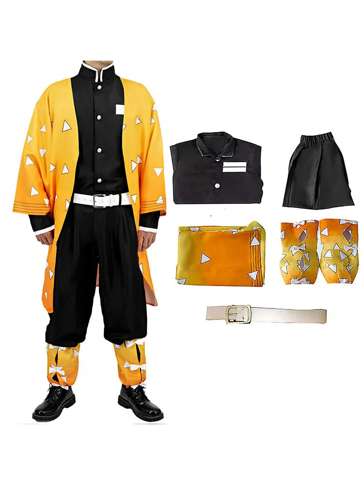 

Cosplay Costume Kochou costume role-playing yellow kimono costume uniform costume role-playing set