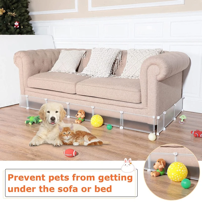 6Pc/Set Plastic Blocker Board for Under Bed Sofa 5x17x35cm Rectangle Gap Bumper 1x 17x17cm Square Pet Cat Crate Gate Containment
6Pc/Set Plastic Blocker Board for Under Bed Sofa 5x17x35cm Rectangle Gap Bumper 1x 17x17cm Square Pet Cat Crate Gate Containment