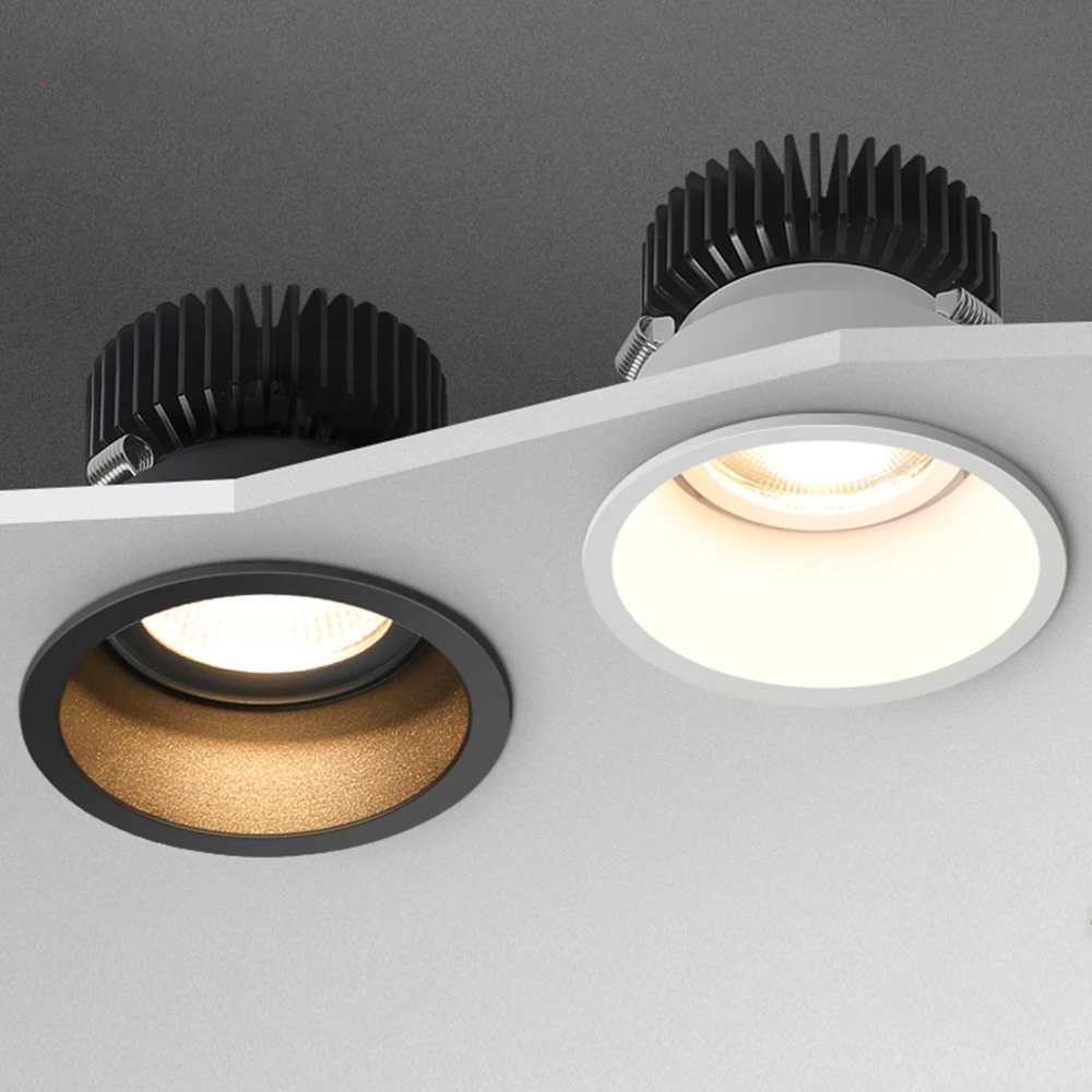 Recessed Anti Glare COB LED Downlights Dimmable LED Ceiling Spot Lights AC110V 220V 3W 10W For Kitchen Bedroom Indoor Lighting
Recessed Anti Glare COB LED Downlights Dimmable LED Ceiling Spot Lights AC110V 220V 3W 10W For Kitchen Bedroom Indoor Lighting