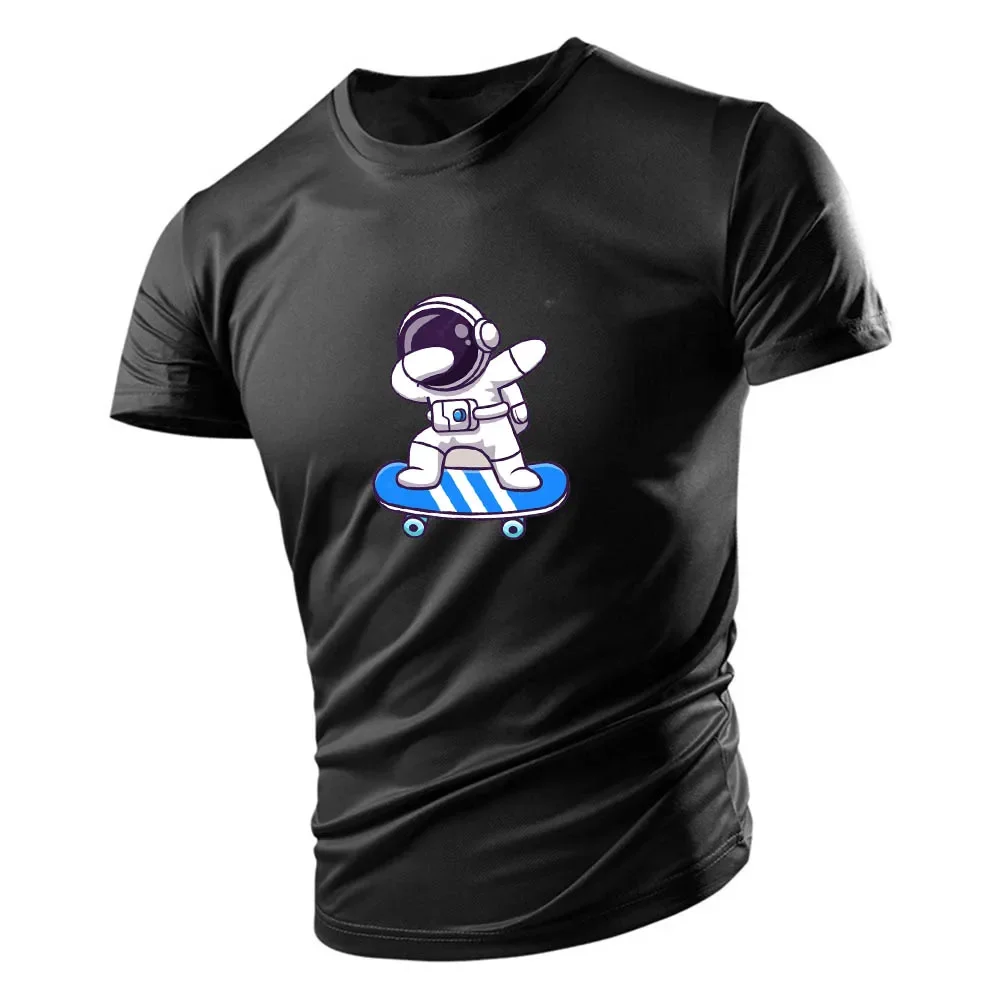 Men'S New Short-Sleeved Astronaut Print O Collar Refreshing Fashion Casual Comfort Quick Drying Outdoor Sports Summer Plus Size
Men'S New Short-Sleeved Astronaut Print O Collar Refreshing Fashion Casual Comfort Quick Drying Outdoor Sports Summer Plus Size