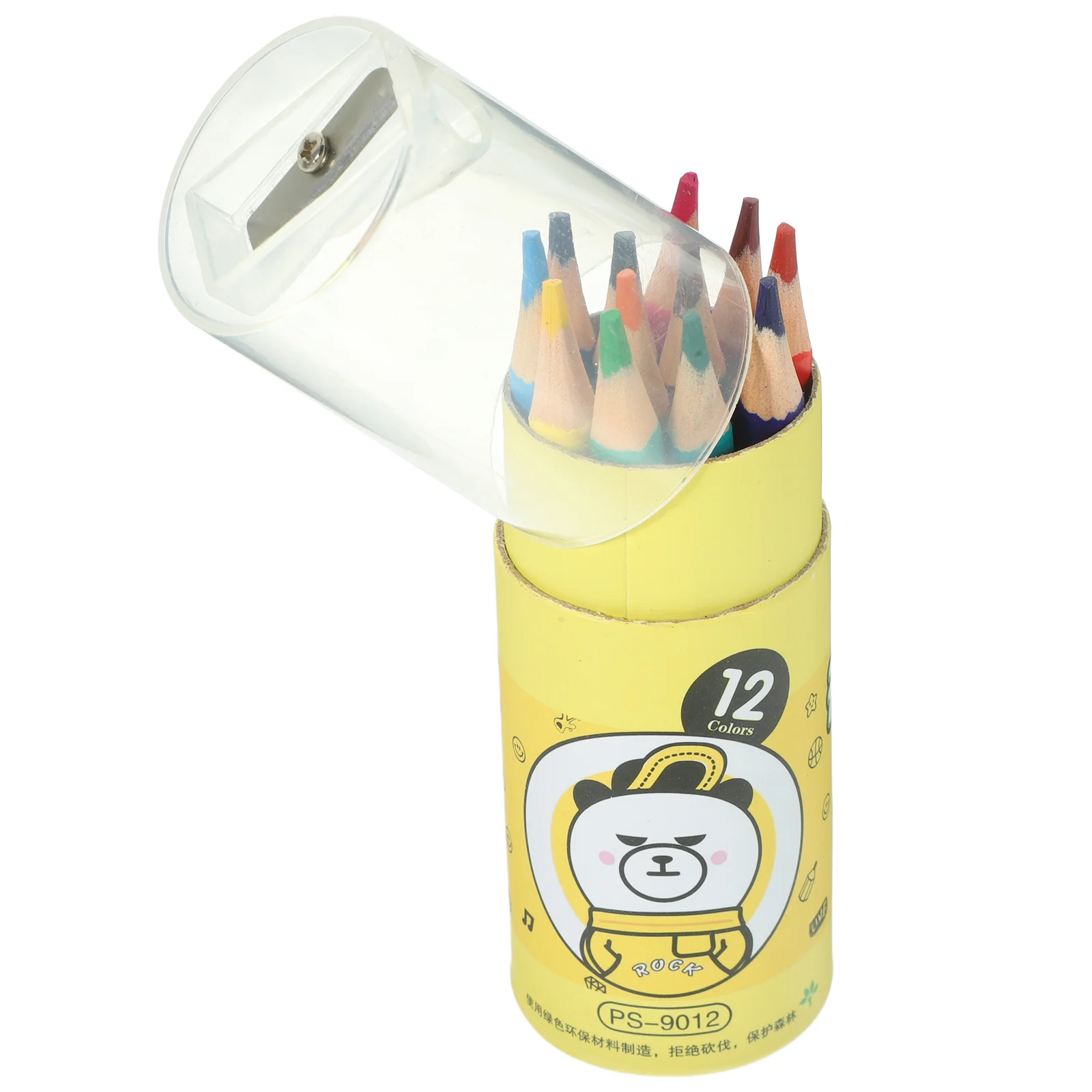 

1 Box of Adorable Paint Pencils Bulk Student Themed Students Pencils Painting Colored Pencils Set(12Pcs)