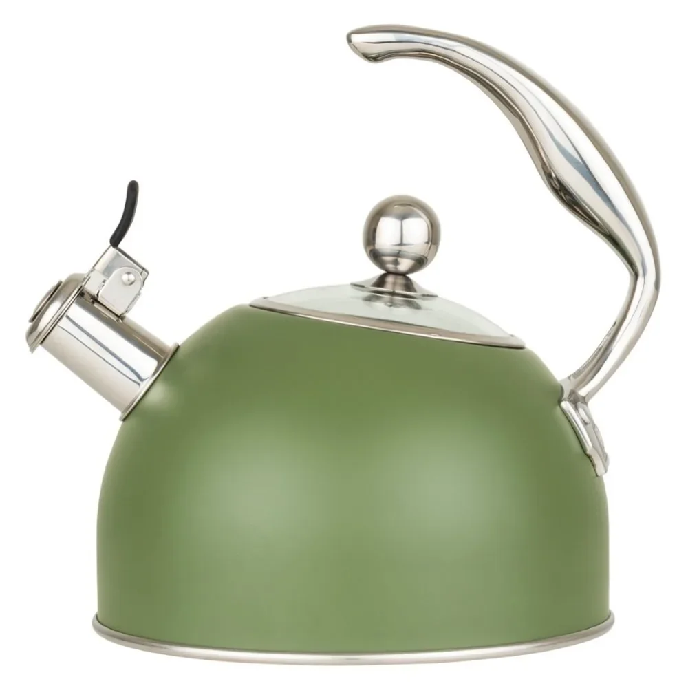 Kettle, One Touch Whistle Alerts You When The Water Has Come To A Boil, While Easily Pivoting Out of The Way, Kettle
Kettle, One Touch Whistle Alerts You When The Water Has Come To A Boil, While Easily Pivoting Out of The Way, Kettle