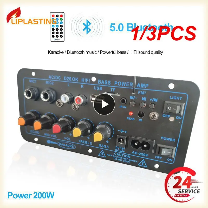 1/3 шт. плата цифрового усилителя мощности 200 Вт bluetooth-совместимый AMP USB FM-радио TF-плеер аудио сабвуфер для автомобиля грузовика RV
1/3 шт. плата цифрового усилителя мощности 200 Вт bluetooth-совместимый AMP USB FM-радио TF-плеер аудио сабвуфер для автомобиля грузовика RV