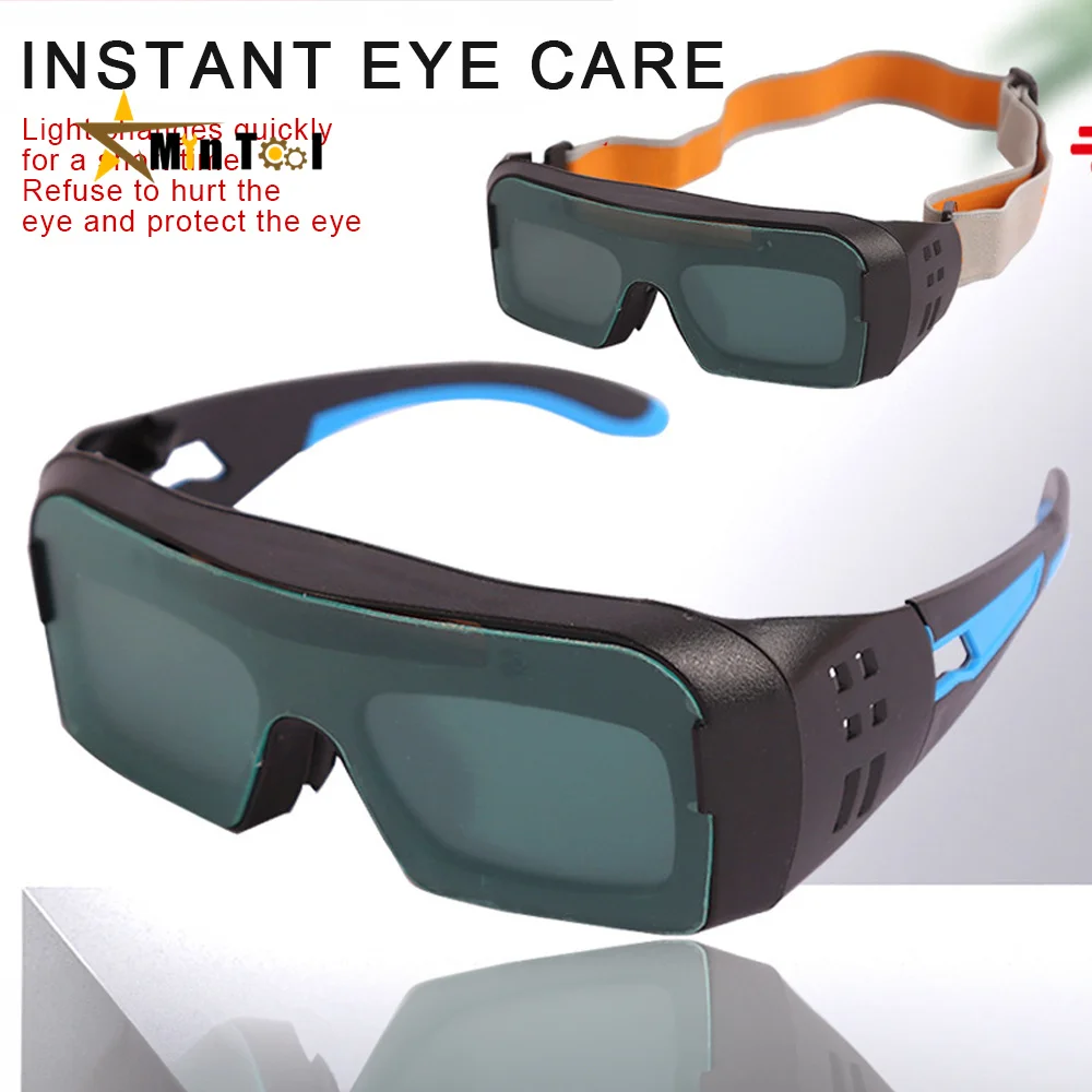 

Auto Darkening Welding Glasses Solar Power Protective Welders Glasses Argon Arc Electric Welding Glasses Welder Equipment