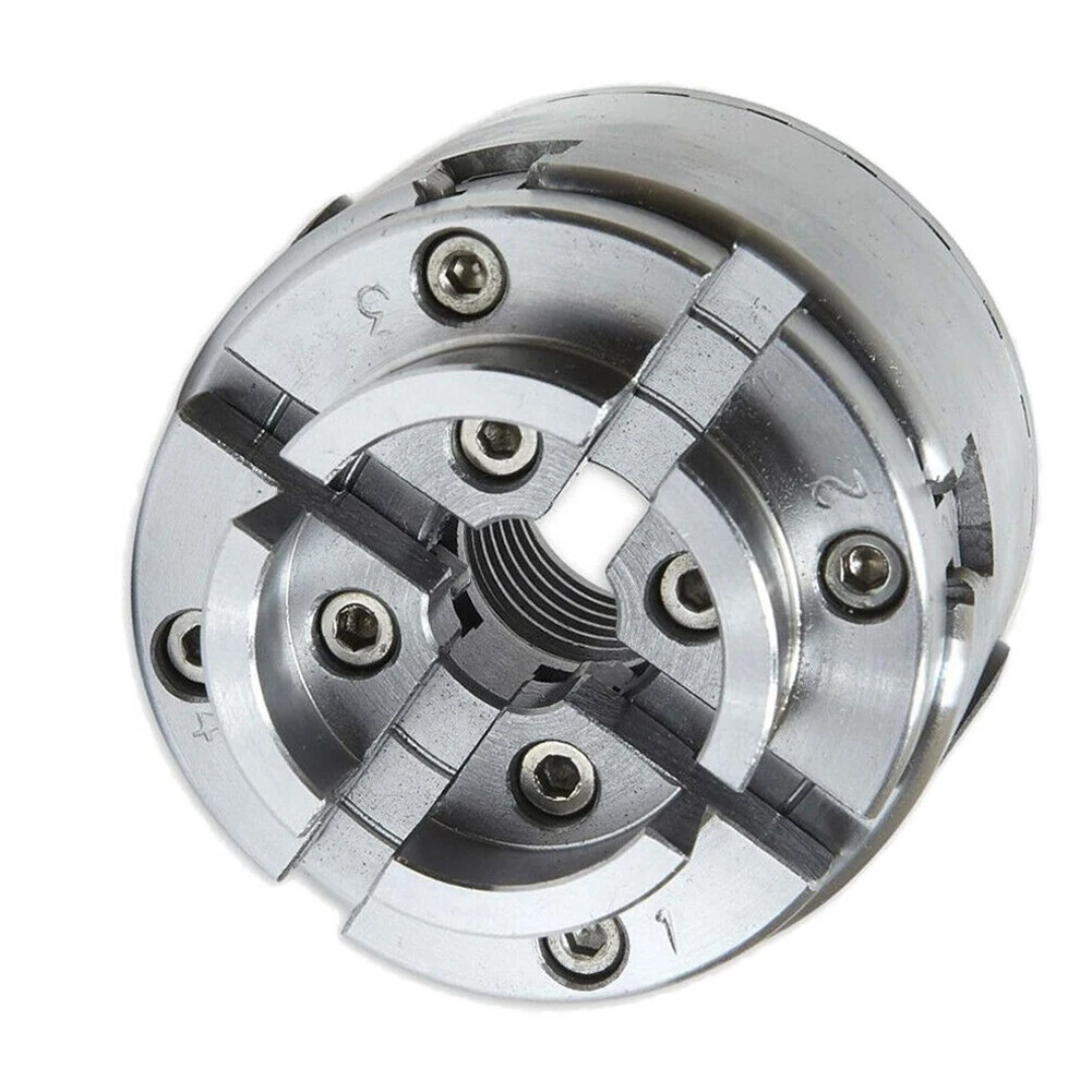 4 Jaw Lathe Chuck Woodworking Machine Tools 100mm H3/H8 Wrench M33 Thread Scroll Chuck Self Centering Brand New
4 Jaw Lathe Chuck Woodworking Machine Tools 100mm H3/H8 Wrench M33 Thread Scroll Chuck Self Centering Brand New