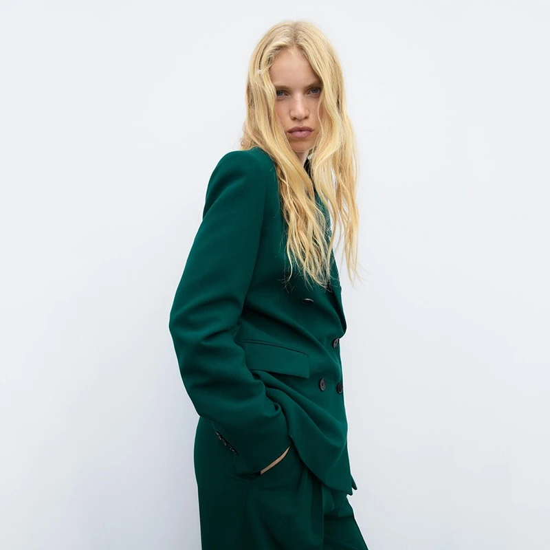 Dark Green Women Suit 2 Pieces Blazer Pants Double Breasted Wedding Business Mother Of The Bride Work Wear Uniform Tailored
Dark Green Women Suit 2 Pieces Blazer Pants Double Breasted Wedding Business Mother Of The Bride Work Wear Uniform Tailored