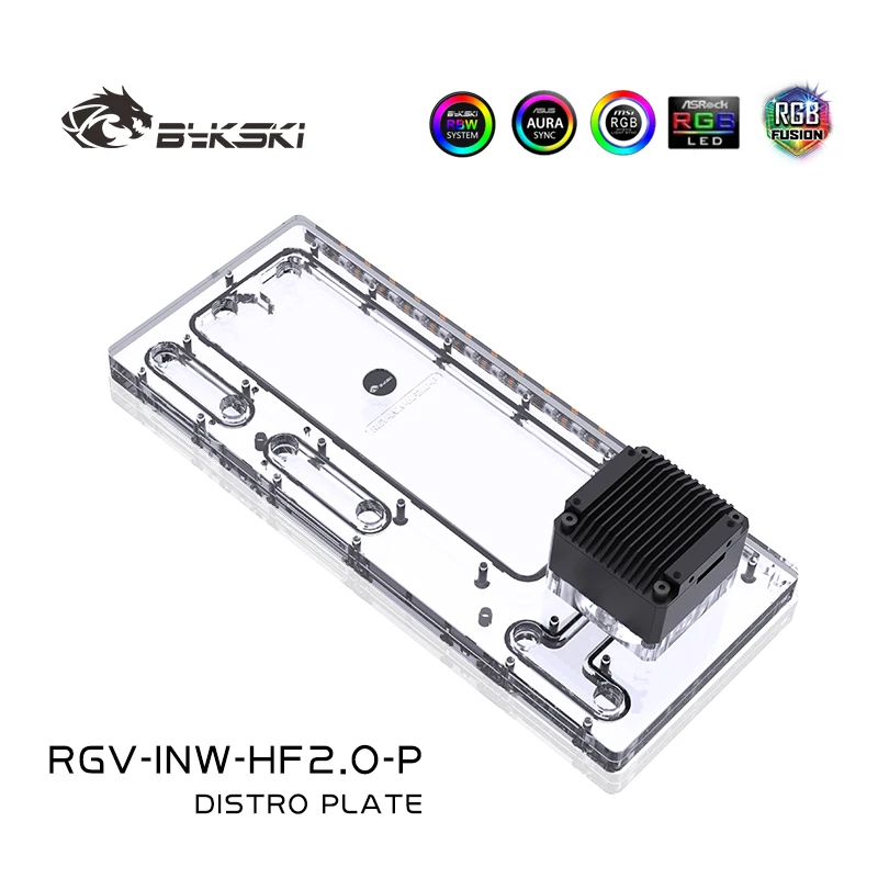 Bykski RGV-INW-HF2.0-P Distro Pate For IN WIN H-Frame2.0 Case,PC Water Cooling Waterway Board Reservoir Loop Kit 12V/5V
Bykski RGV-INW-HF2.0-P Distro Pate For IN WIN H-Frame2.0 Case,PC Water Cooling Waterway Board Reservoir Loop Kit 12V/5V