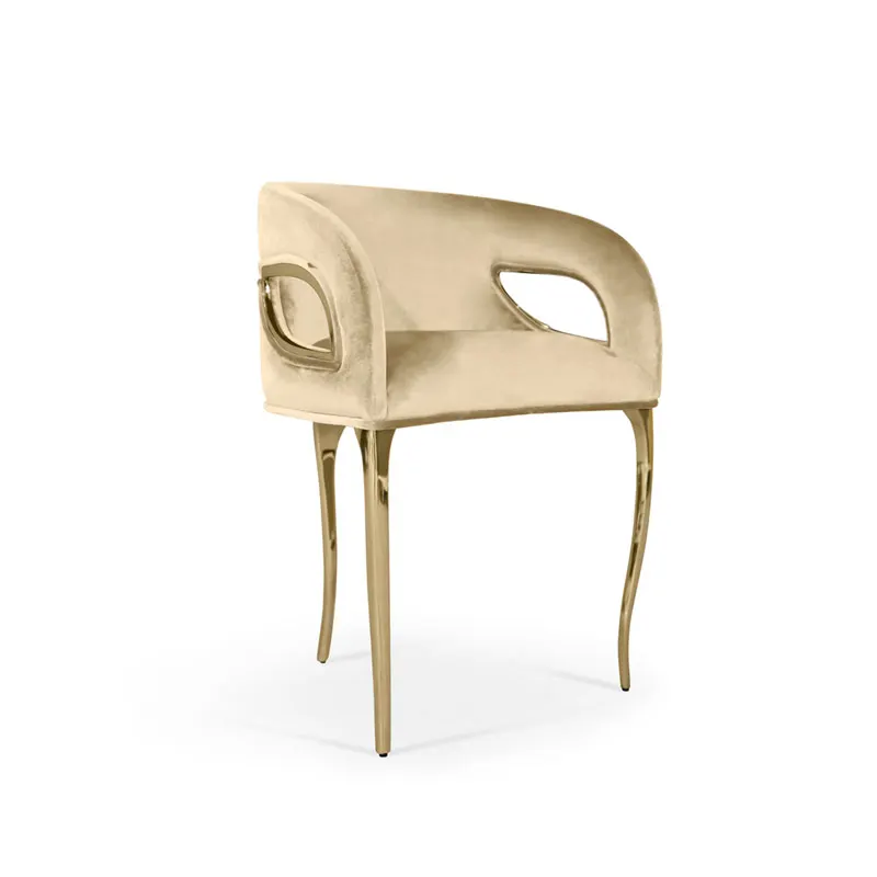 Stainless Steel Golden Dining Chair Living Room Home Single Leisure Chair Customizable Multi-Color Flannel Make-up Chair
Stainless Steel Golden Dining Chair Living Room Home Single Leisure Chair Customizable Multi-Color Flannel Make-up Chair