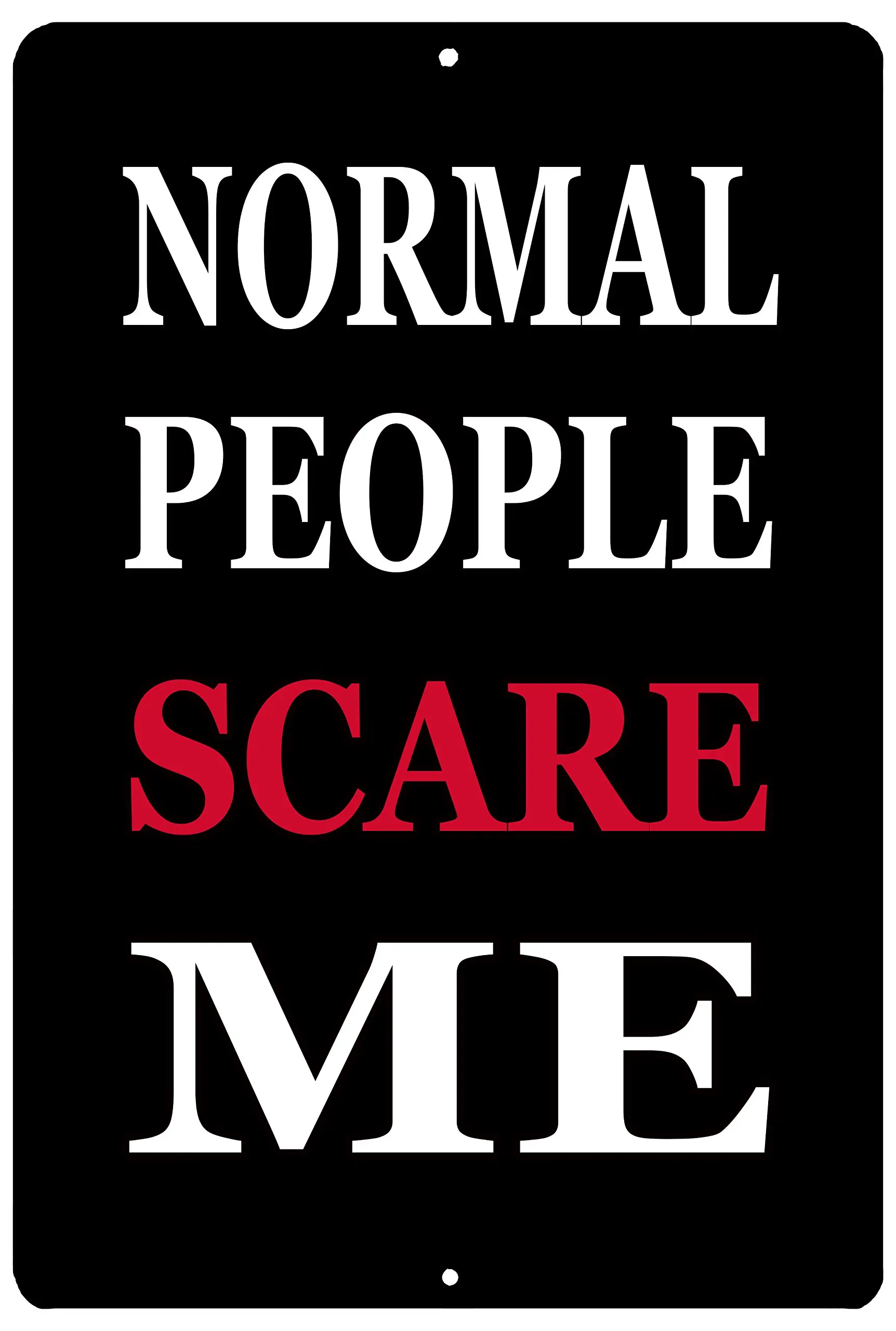 Rogue River Tactical Sarcastic Metal Tin Sign Wall Decor Man Cave Bar Normal People Scare Me
Rogue River Tactical Sarcastic Metal Tin Sign Wall Decor Man Cave Bar Normal People Scare Me