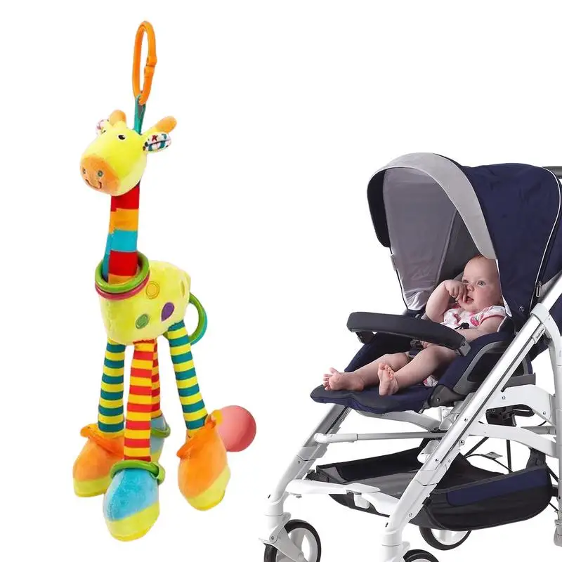

Игрушка-погремушка для автомобиля, коляски, автомобильное сиденье для детской кроватки, жевательная игрушка для коляски, автомобильное сиденье, кроватка для путешествий, активность, ветряной Колокольчик для животных