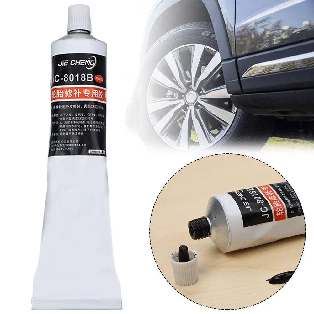

1pcs 50/100ml Tire Repair Glue Instant Strong Adhesive Car Accessories Glues Tool Repair Tire Waterproof Portable Wear-res