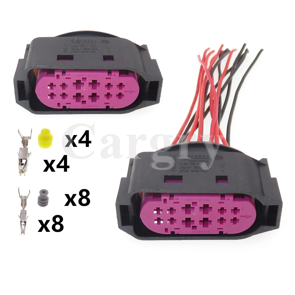 1 Set 12P 1J0 941 165 1J0941165 Automobile Waterproof Socket Car Starter Headlamp Electric Wire Connector For VW Audi Volvo
1 Set 12P 1J0 941 165 1J0941165 Automobile Waterproof Socket Car Starter Headlamp Electric Wire Connector For VW Audi Volvo