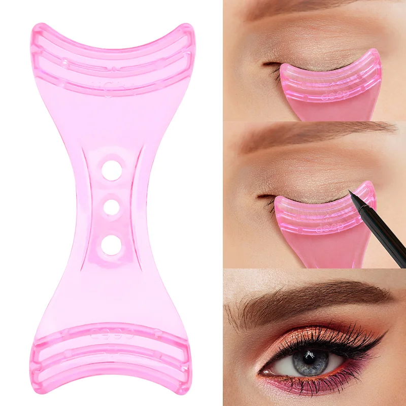 1PCS Eye Makeup Aid Eyeliner Template Stencil Eyebrow Eyeshadow Mascara Shaper Assistant Women Professional Make Up Beauty Tools
1PCS Eye Makeup Aid Eyeliner Template Stencil Eyebrow Eyeshadow Mascara Shaper Assistant Women Professional Make Up Beauty Tools