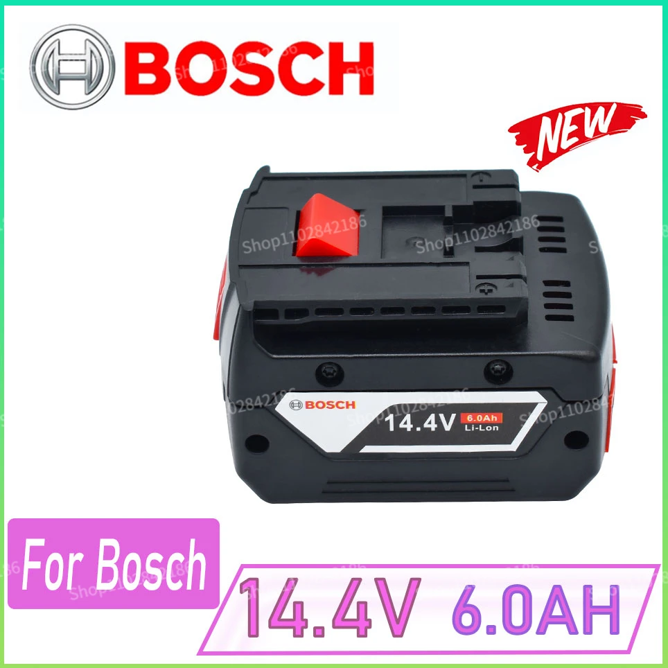 BOSCH 14.4V 6000mah Rechargeable Li-ion Battery Cell Pack for BOSCH Cordless Electric Drill Screwdriver BAT607G BAT607 BAT614G 
BOSCH 14.4V 6000mah Rechargeable Li-ion Battery Cell Pack for BOSCH Cordless Electric Drill Screwdriver BAT607G BAT607 BAT614G