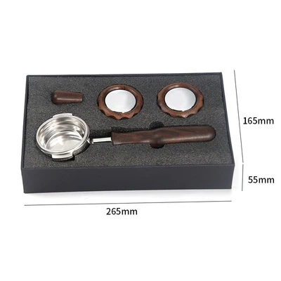 Welhome-Wooden Coffee Portafilter Machine, Beech Bottomless, Dedicated Modification, Espresso Barista Set, 58mm
Welhome-Wooden Coffee Portafilter Machine, Beech Bottomless, Dedicated Modification, Espresso Barista Set, 58mm