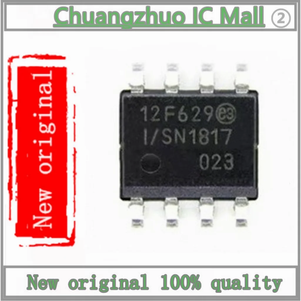 

1PCS/lot PIC12F629-I/SN PIC12F629-I PIC12F629 IC MCU 8BIT 1.75KB FLASH 8SOIC IC Chip New original