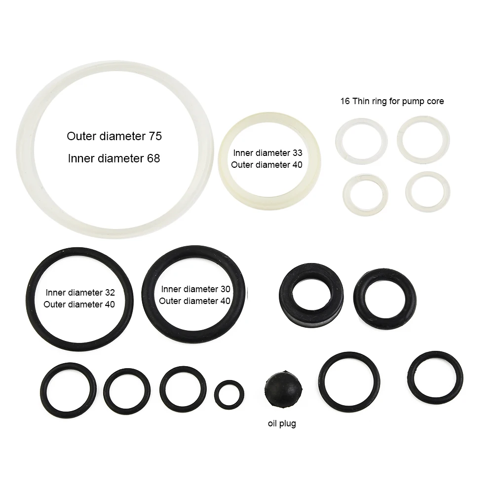 Repair Tool Oil Seal Ring Oil Seal Ring Rubber Seals Small O-ring For Vertical 2 Tons Horizontal 3 TON Repair Kit
Repair Tool Oil Seal Ring Oil Seal Ring Rubber Seals Small O-ring For Vertical 2 Tons Horizontal 3 TON Repair Kit