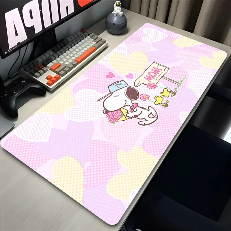 Large Mousepad 900x400 Disney S-snoopy Kawaii Table Mat Office Anime Rubber Mouse Pad XXL Gaming Carpet Pink Mouse Mat for Girl
Large Mousepad 900x400 Disney S-snoopy Kawaii Table Mat Office Anime Rubber Mouse Pad XXL Gaming Carpet Pink Mouse Mat for Girl