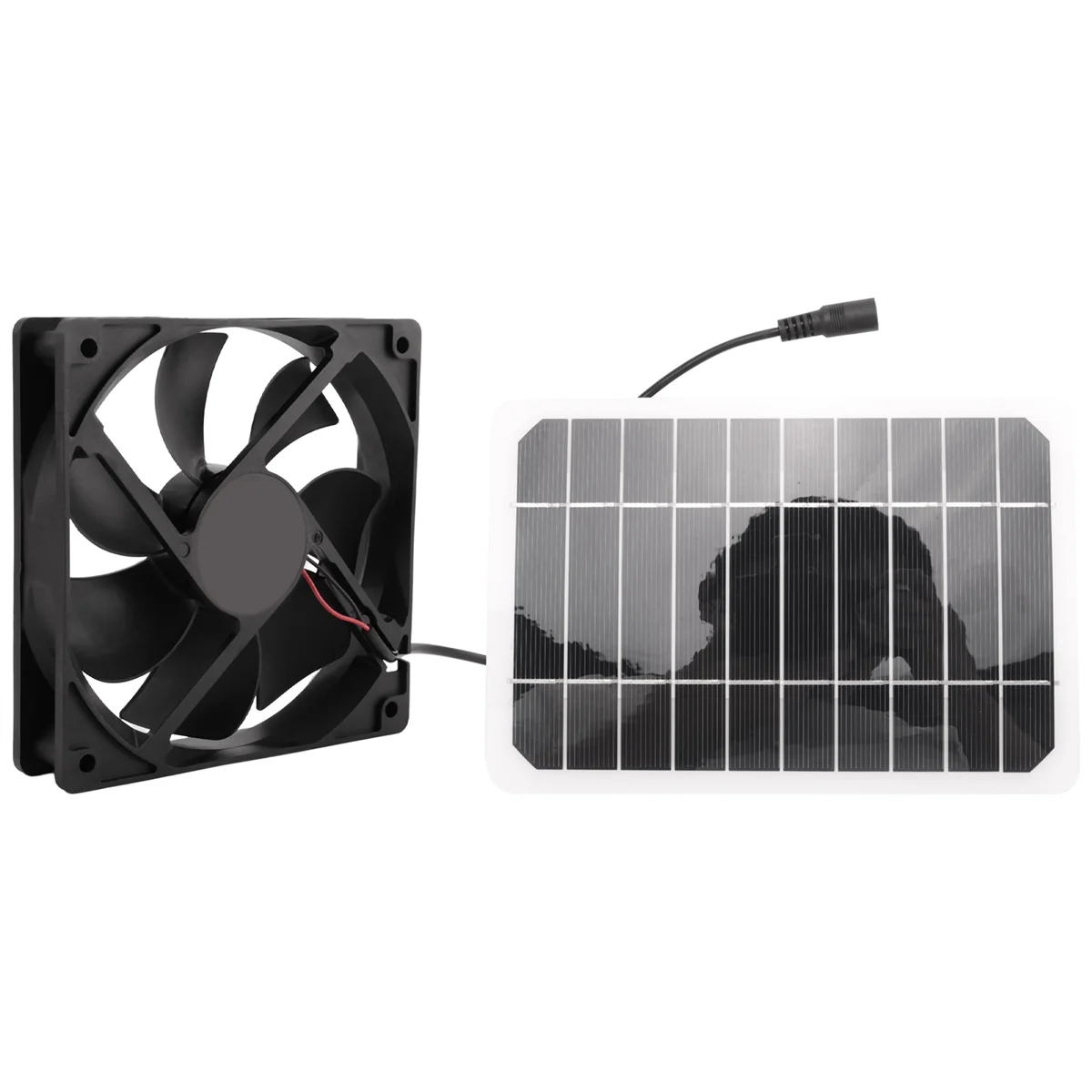 Solar Panel Fan Set 5V 6W Mini Solar Cell DIY Plate Kit Outdoor for Summer Greenhouse Dog Pet Home Ventilation Equipment
Solar Panel Fan Set 5V 6W Mini Solar Cell DIY Plate Kit Outdoor for Summer Greenhouse Dog Pet Home Ventilation Equipment