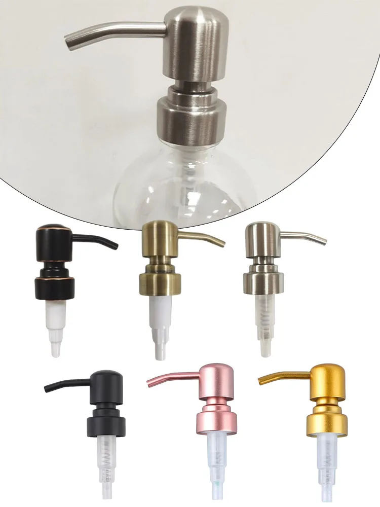 1PCS 304 Stainless Steel Pump Head With Tube For DIY Jars Bottles Soap Lotion Dispenser Pump Durable Accessories 6colors Option
1PCS 304 Stainless Steel Pump Head With Tube For DIY Jars Bottles Soap Lotion Dispenser Pump Durable Accessories 6colors Option