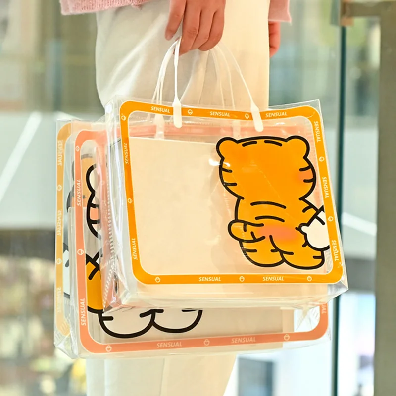 Reusable Shopping Bag Storage Bag Transparent Cute Waterproof Handbag Clothing Bag Eco Bag Gift Pouch Tote Bag Shopping Pouch
Reusable Shopping Bag Storage Bag Transparent Cute Waterproof Handbag Clothing Bag Eco Bag Gift Pouch Tote Bag Shopping Pouch