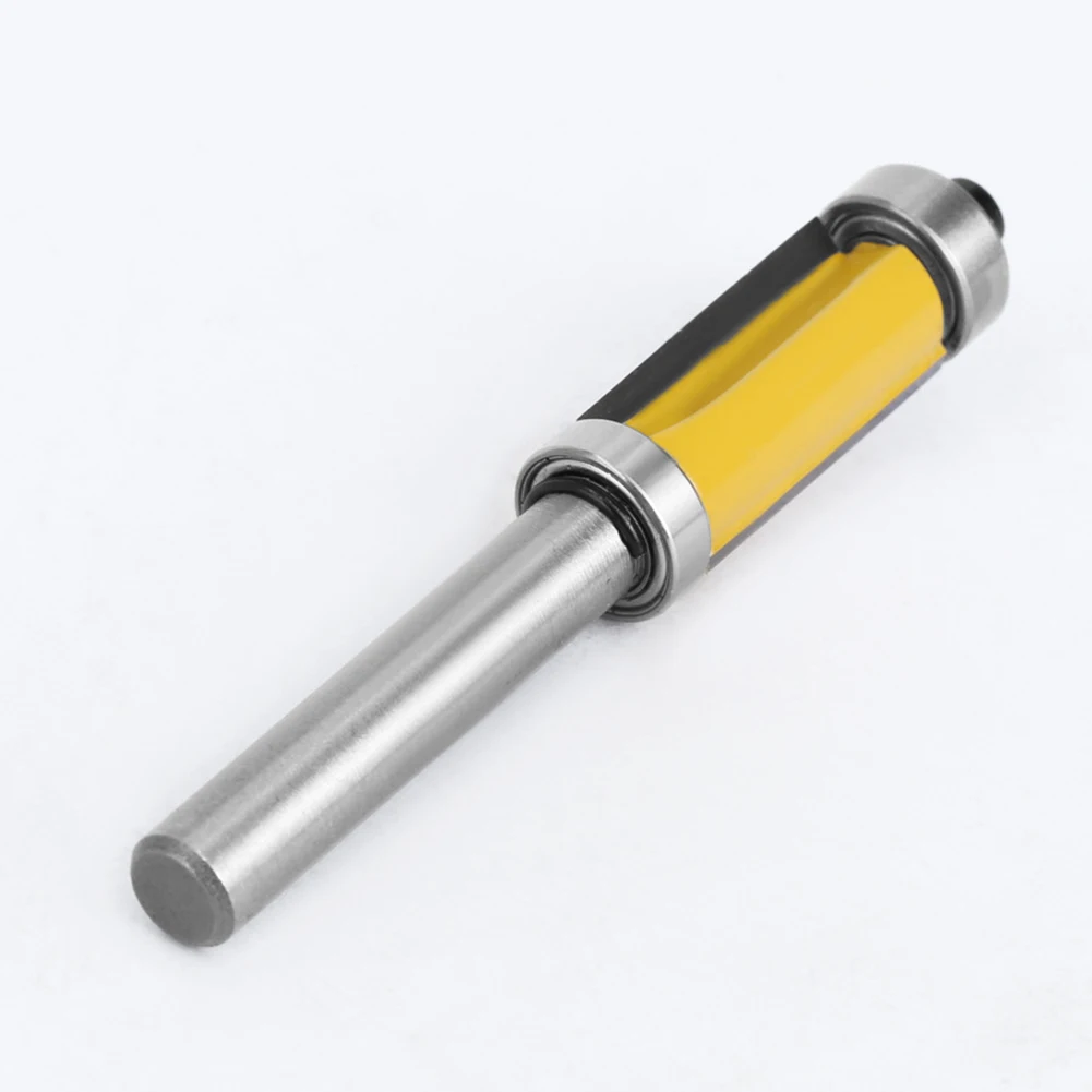 1pcs 8mm Milling Cutter Bit Shank Double-Bearing Straight Trim Router Bit Carbide Flush For Woodworking Tools Accessories
1pcs 8mm Milling Cutter Bit Shank Double-Bearing Straight Trim Router Bit Carbide Flush For Woodworking Tools Accessories