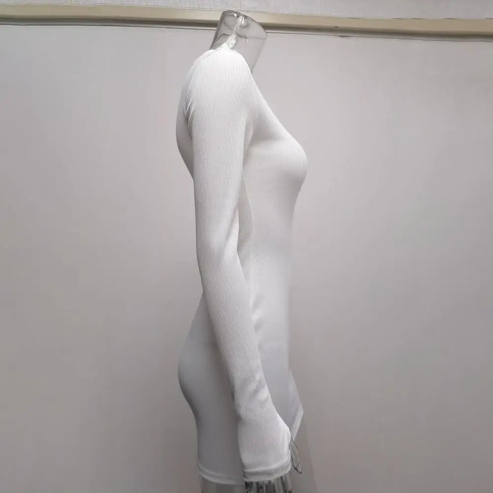 Fashion Women Dress Waist Tight Thick Mini Dress Autumn Winter Ribbed Slim Fit Knitted Dress
Fashion Women Dress Waist Tight Thick Mini Dress Autumn Winter Ribbed Slim Fit Knitted Dress