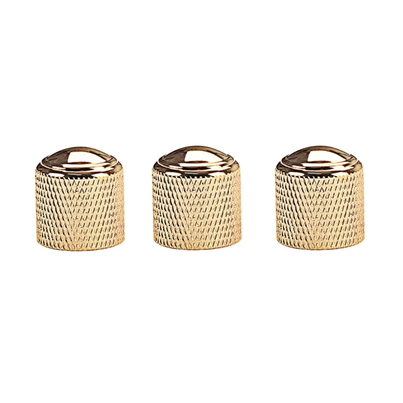 2024 New 3 Pcs Metal Dome Knobs Guitar Speed Control Knobs Volume Tone Control Knob Potentiometer Cap Electric Guitar Bass Parts
2024 New 3 Pcs Metal Dome Knobs Guitar Speed Control Knobs Volume Tone Control Knob Potentiometer Cap Electric Guitar Bass Parts