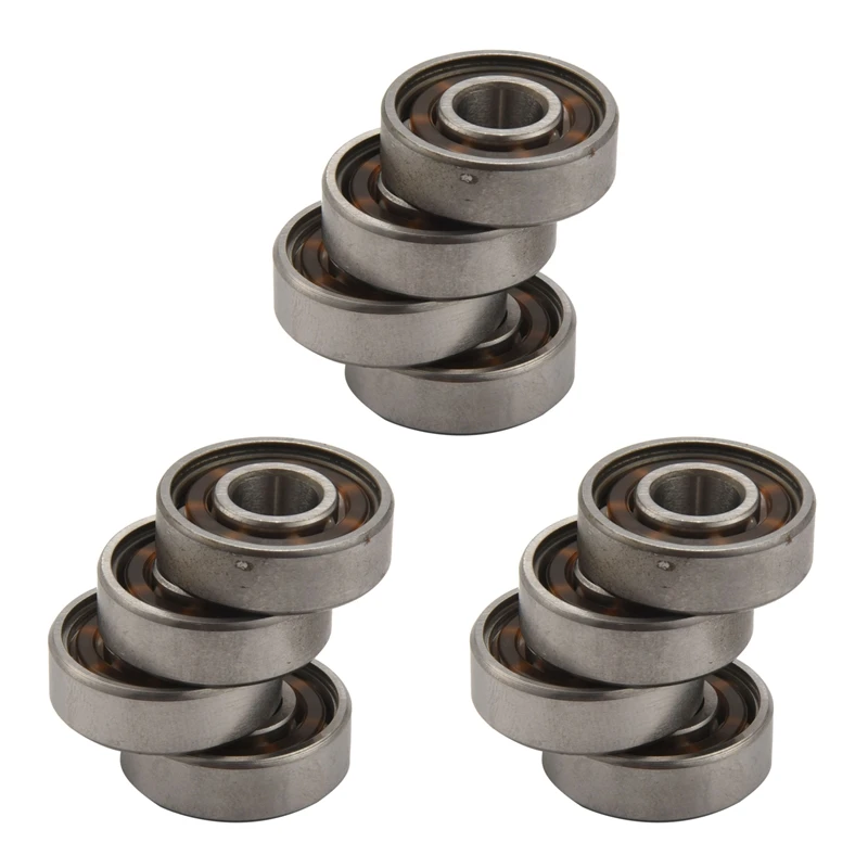 12Pcs 608 Ceramic Ball Bearing Scooter Bearings High Precision Rating Long Lasting
12Pcs 608 Ceramic Ball Bearing Scooter Bearings High Precision Rating Long Lasting