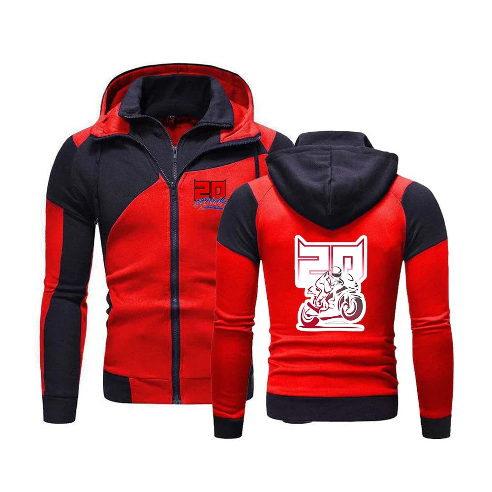 Fabio Quartararo Motorcycle Rider Racing 2024 Spring New Style Men Color Matching Hoodie Warm Sweatshirts Casual Fashion Jacke
Fabio Quartararo Motorcycle Rider Racing 2024 Spring New Style Men Color Matching Hoodie Warm Sweatshirts Casual Fashion Jacke