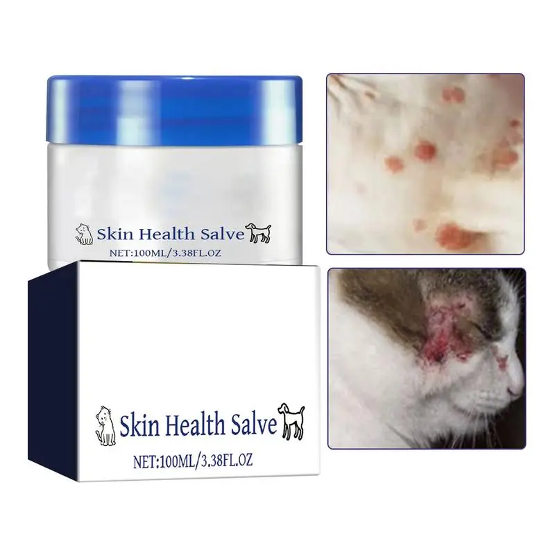 

Pet Skin Cream 100ml Moisturizing Dog Paw Balm Soothes and Relieves Dry Cracked Paws Dog Nose Moisturizer Natural and Invisible