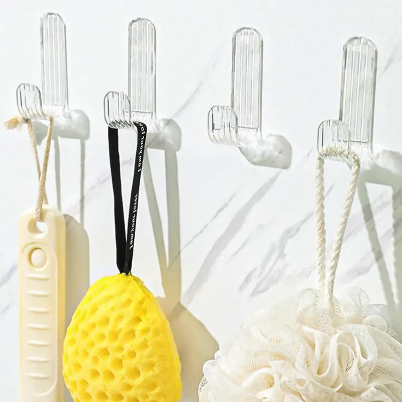 Adhesive Door Hooks Multifunctional 4pcs Stick Hanger No Punching Wall Suction Heavy Load Rack Hook Kitchen Bathroom Accessory
Adhesive Door Hooks Multifunctional 4pcs Stick Hanger No Punching Wall Suction Heavy Load Rack Hook Kitchen Bathroom Accessory