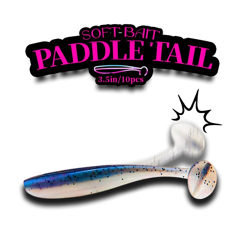 Topline Track 5/10pcs T Tail Double Color Soft Fishing Lure Silicone Feeder Artificial Bait Luminous Carp Bass Fishing Swimbait
Topline Track 5/10pcs T Tail Double Color Soft Fishing Lure Silicone Feeder Artificial Bait Luminous Carp Bass Fishing Swimbait