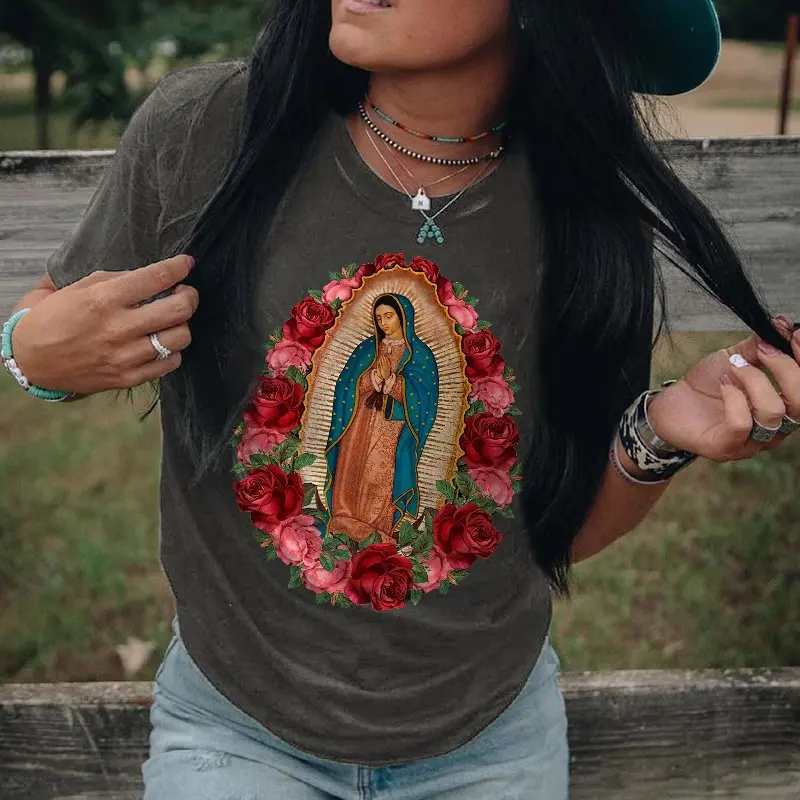 Vintage Print Womens T-Shirts Tee Clothing Street Creativity Tops Hip Hop Fashion Short Sleeve Breathable Casual Woman T-Shirts
Vintage Print Womens T-Shirts Tee Clothing Street Creativity Tops Hip Hop Fashion Short Sleeve Breathable Casual Woman T-Shirts