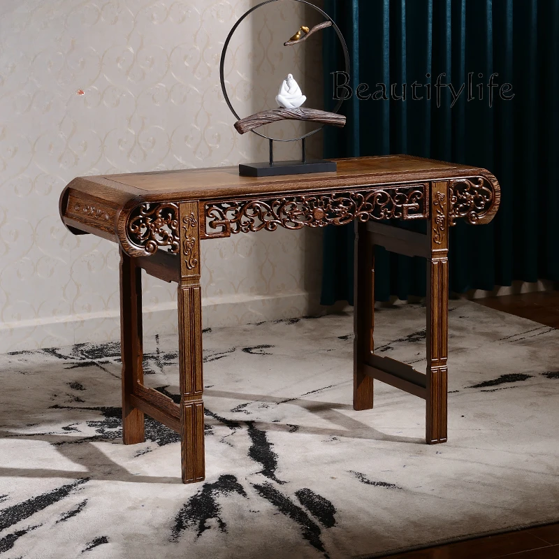 Rosewood Carved a Long Narrow Table Door Frame Console Tables Desk Chinese Real Flat Long Narrow Table Altar Altar
Rosewood Carved a Long Narrow Table Door Frame Console Tables Desk Chinese Real Flat Long Narrow Table Altar Altar