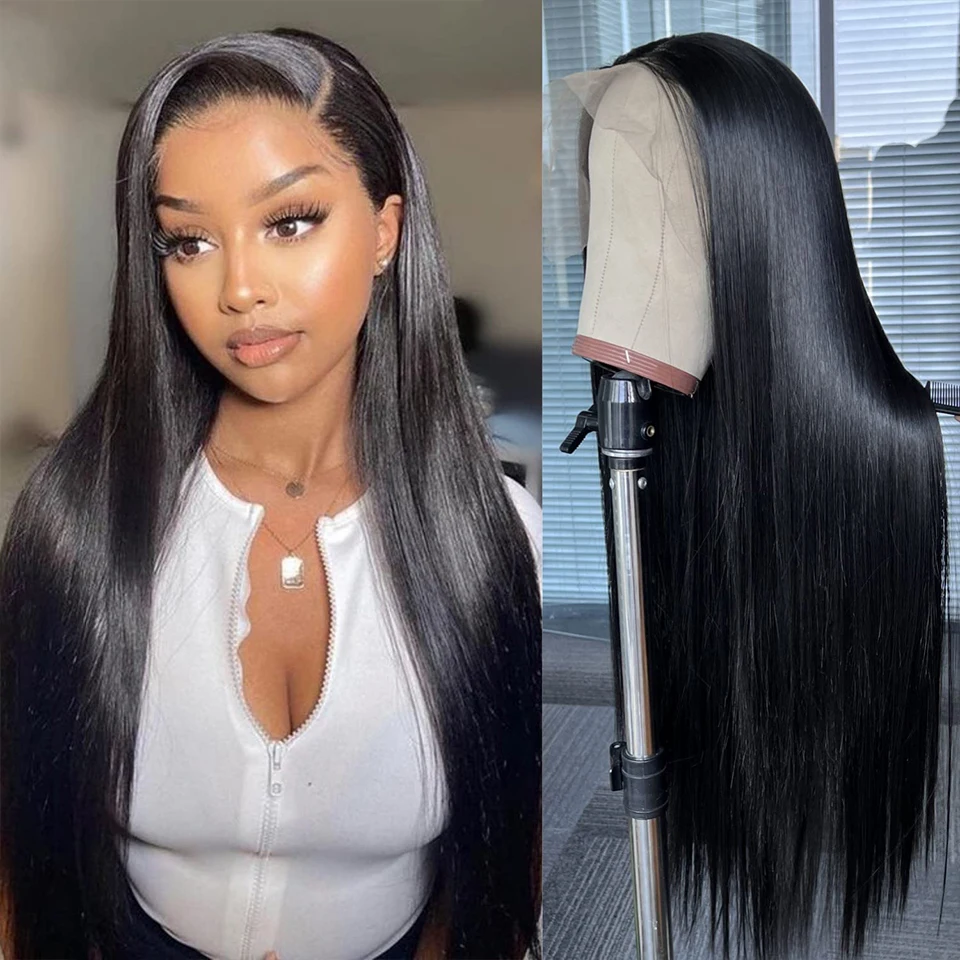 Straight HD Lace FrontaI Wig Human Hair Wigs 13x4 Transparent Lace Front Wigs Pre Plucked Brazilian Cheap Lace Wigs On Sale
Straight HD Lace FrontaI Wig Human Hair Wigs 13x4 Transparent Lace Front Wigs Pre Plucked Brazilian Cheap Lace Wigs On Sale